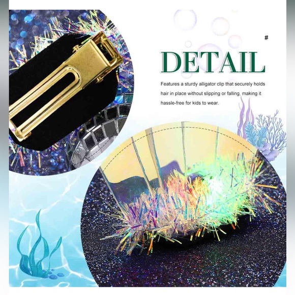 Mermaid Light Up Hair Clips - Picture 5 of 12